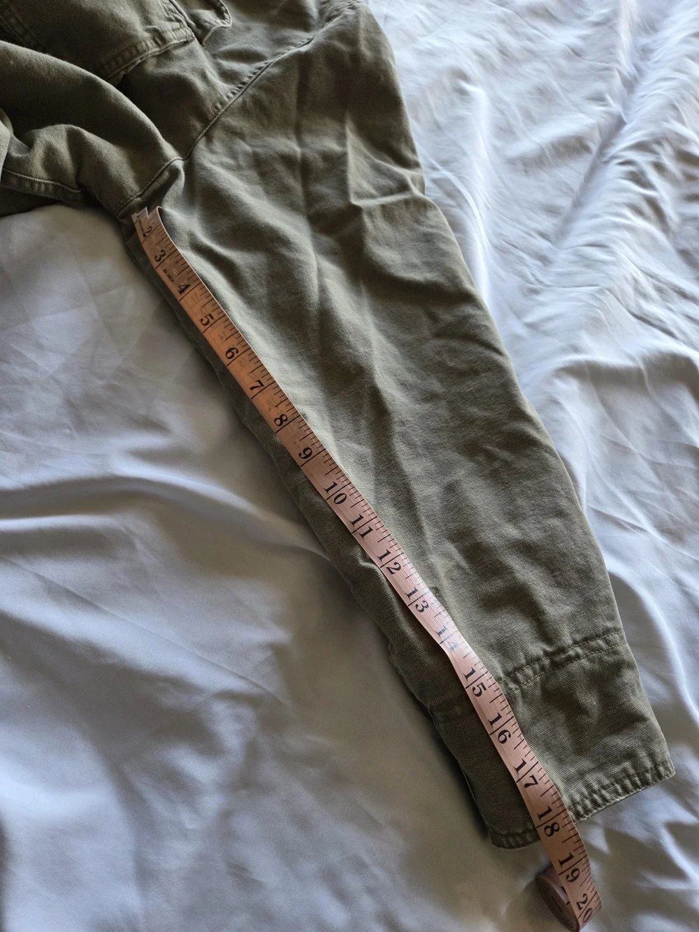 GAP | Vintage Out Of Door Olive Field Jacket with Brown Leather Collar